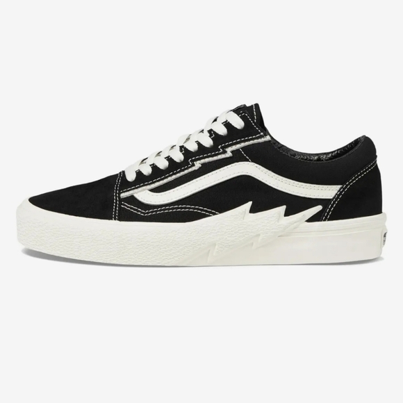 Vans Old Skool Bolt Sneakers Black Marshmallow Womens NEW - Picture 3 of 6
